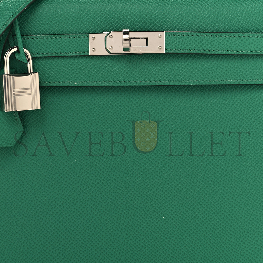 HERMÈS MASTER EPSOM KELLY 28 VE RT JADE (28*22*10cm) 